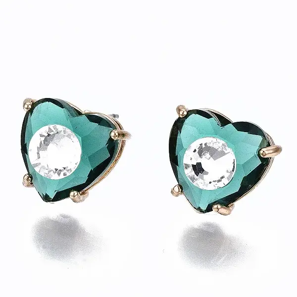 Brass Stud Earrings