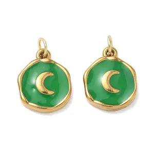 304 Stainless Steel Enamel Pendants