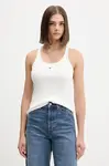 Tommy Jeans tílko dámské bavlněné s elastanem