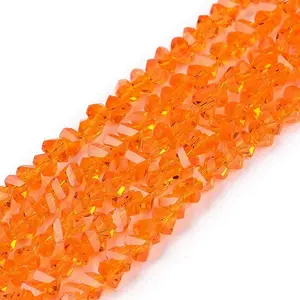 Transparent Glass Beads Strands