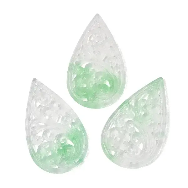 Natural Quartz Carved Pendants