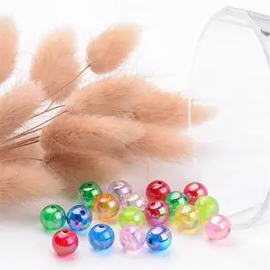 Transparent AB Color Acrylic Beads
