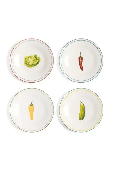 &k amsterdam  Sada talířů  4-pack