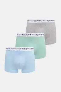 Gant  přiléhavé boxerky pánské bavlněné s elastanem 3-pack