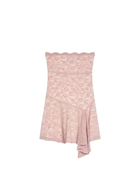 Bershka Letné šaty  pitaya / pastelovo ružová