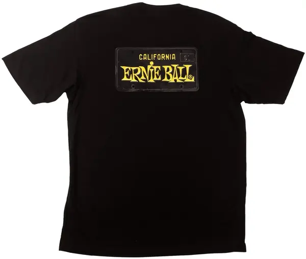 Ernie Ball CA License Plate T-Shirt XL