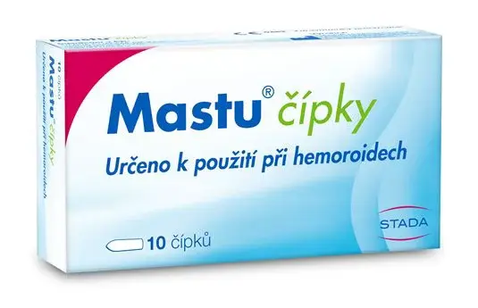 Mastu čípky 10 ks