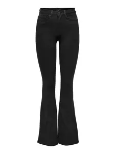 ONLY Džínsy  čierny denim