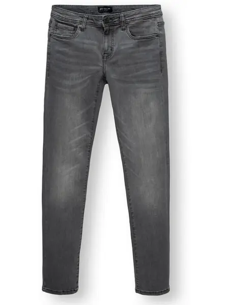 Peak Time Džínsy 'Mailand'  sivý denim
