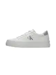 Calvin Klein Nízke tenisky 'Flatform'  strieborná / biela