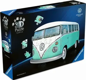 3D Puzzle Iconics: Volkswagen T1 162 dílků