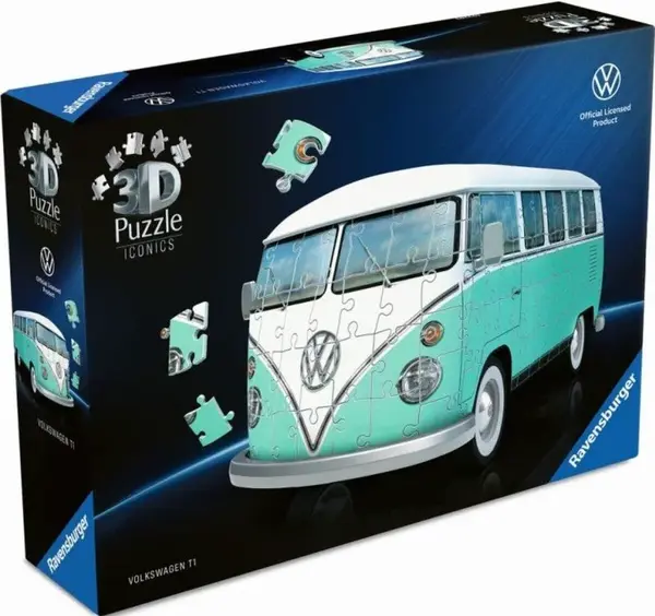 3D Puzzle Iconics: Volkswagen T1 162 dílků