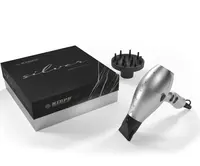 Profesionální fén na vlasy Kiepe Silver 8301S - 2400 W, stříbrný + dárek zdarma