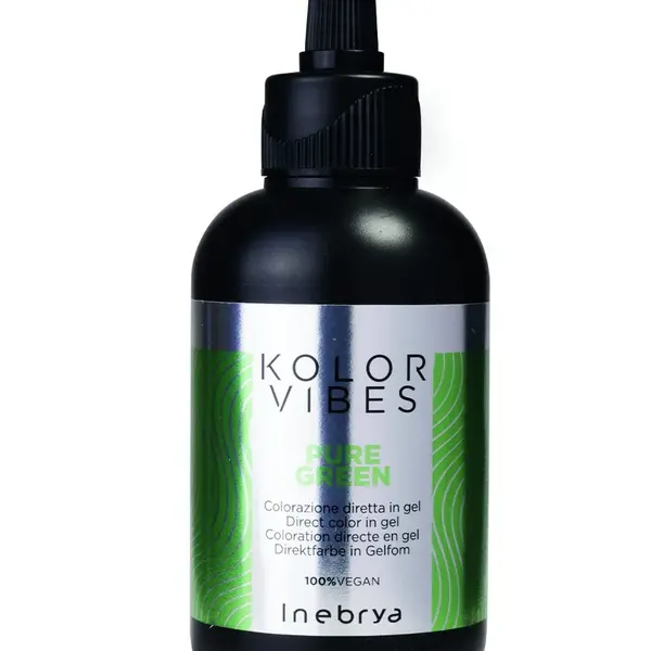Semi-permanentní barva na vlasy Inebrya Kolor Vibes 150 ml - Pure Green (771026096) + dárek zdarma