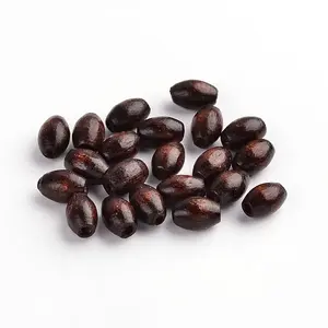 Natural Wood Barrel Beads