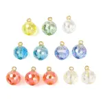 Electroplate Glass Pendants