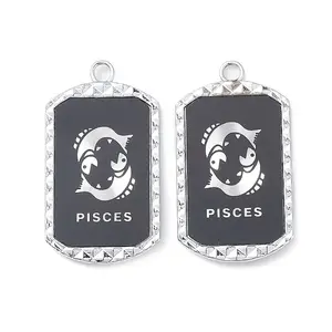 Alloy Twelve Constellations Series Big Pendants