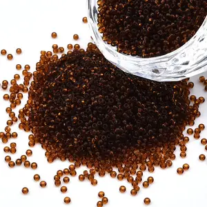 15/0 Transparent Czech Glass Seed Beads