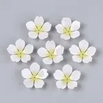 Flower Acrylic Bead Caps