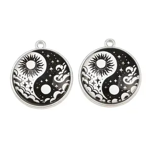 Printed Alloy Glass Pendants