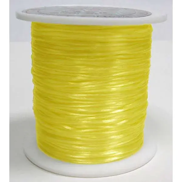 Flat Elastic Crystal String
