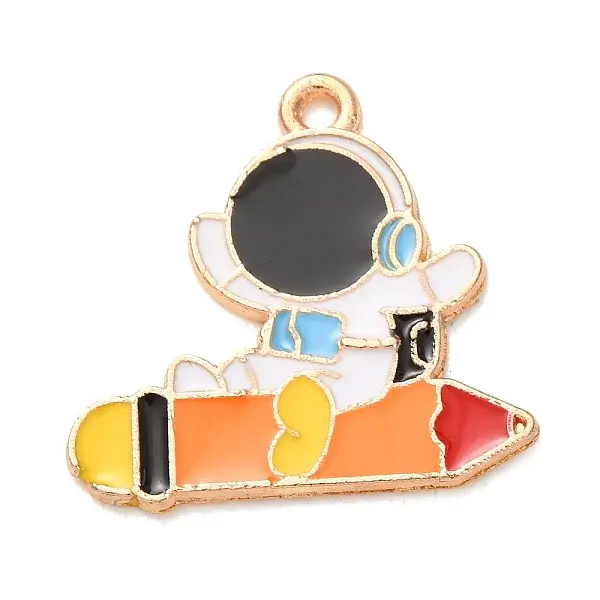 Alloy with Enamel Pendants