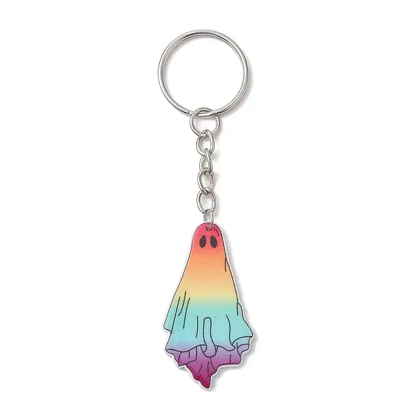 Acrylic Ghost Keychain