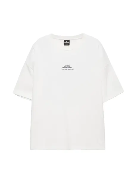 Pull&Bear Tričko  námornícka modrá / biela