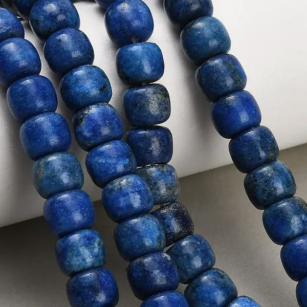 Dyed Natural White Jade Beads Strands