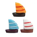 Resin Sailboat Miniature Ornaments
