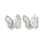 Brass Micro Pave Cubic Zirconia Beads