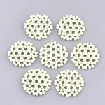 Spray Painted Acrylic Woven Beads