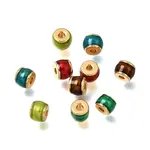 Brass Enamel Beads