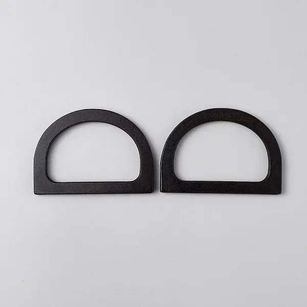 Wooden D Shaped Bag Handles Replacement
