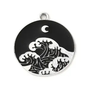 Alloy Enamel Pendants