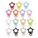 Spray Painted Alloy Swivel Snap Hook Clasps