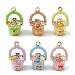 Alloy Enamel Pendants