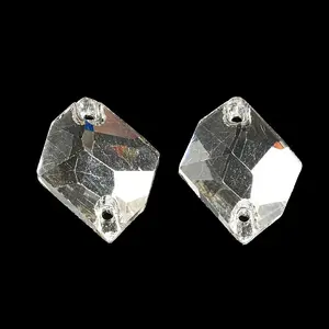 Glass Connector Charms