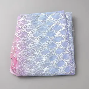 Fish Scale Pattern Polyester Fabric