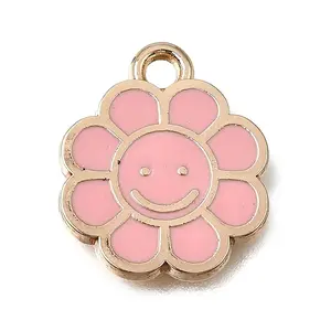 Alloy with Enamel Pendants