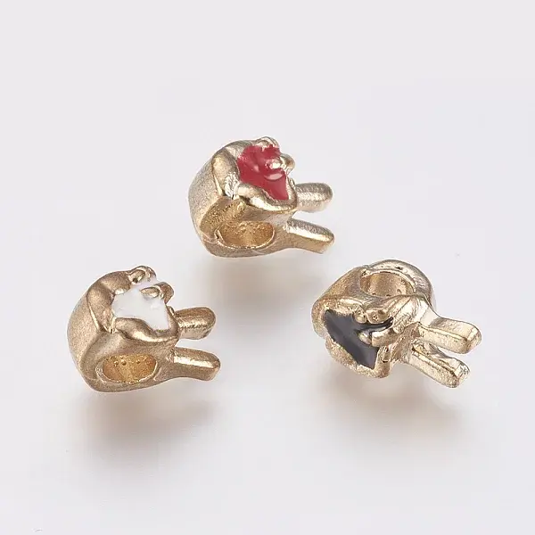 Alloy European Beads