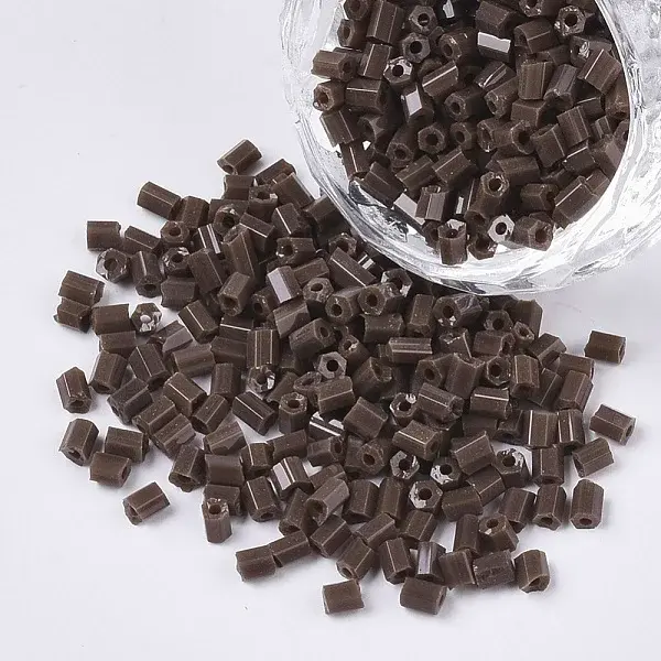 8/0Two Cut Glass Seed Beads