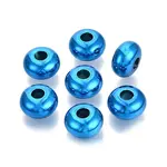 UV Plating Opaque Acrylic European Beads