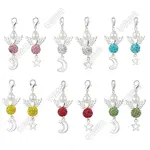 12Pcs Angel Pave Disco Ball Pendant Decorations