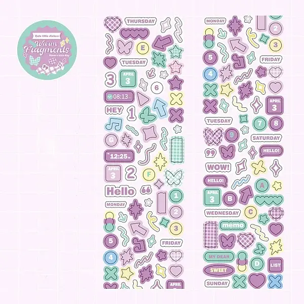 PET Plastic Stickers