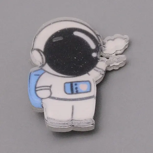 Astronaut with Backpack Brooch Pin