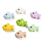 Opaque Enamel Acrylic Beads