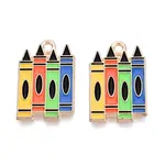 Alloy Enamel Pendants