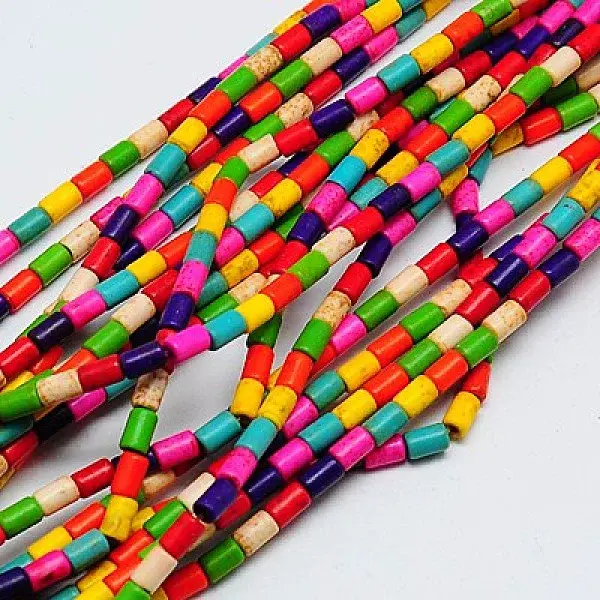 Synthetic Turquoise Beads Strands