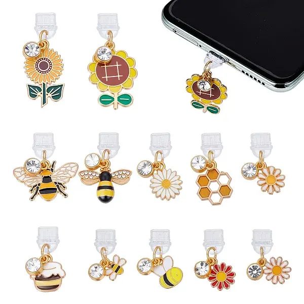 12Pcs Plastic Mobile Dustproof Plugs